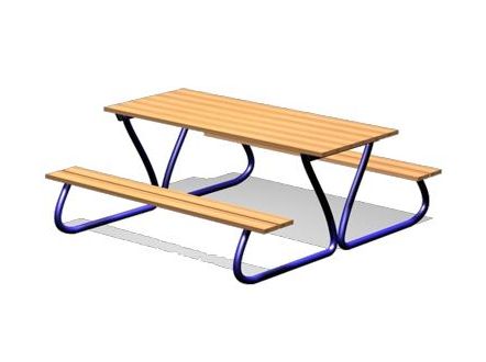 Table with benches DP314